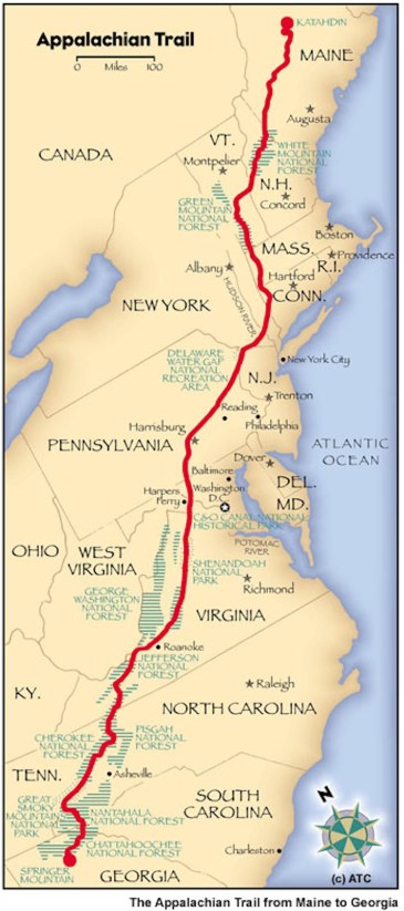 PlacesToPlay_appalachian_trail_map